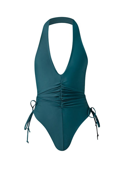 Enxhaline | Mahalo One Piece Swimwear in Dark Cyan