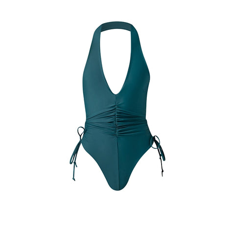 Enxhaline | Mahalo One Piece Swimwear in Dark Cyan