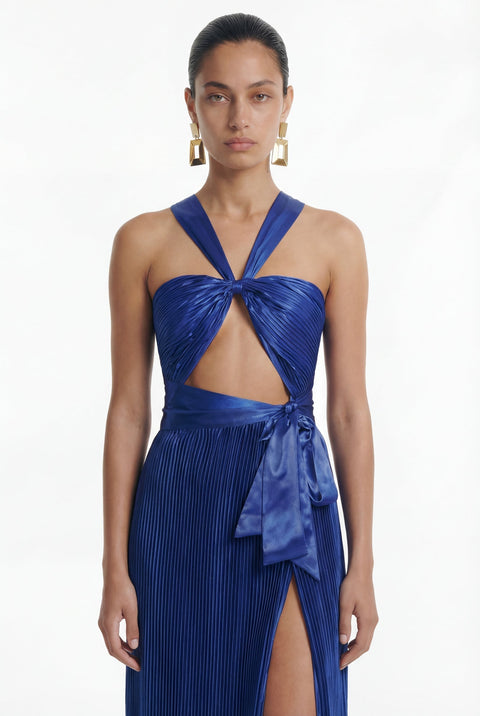 Movom | Sukienka Elio z wycięciem na brzuchu