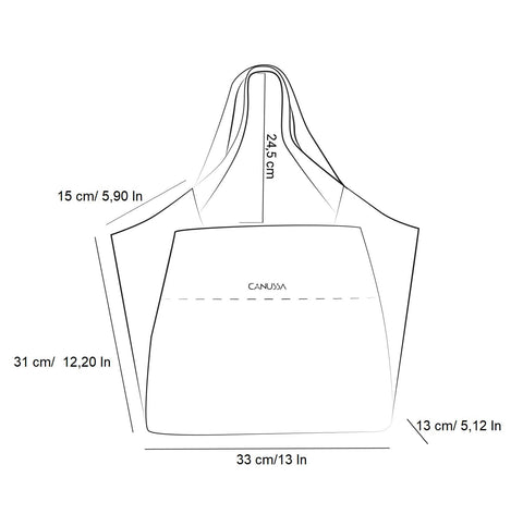 Canussa | Executive bag - Corn Black