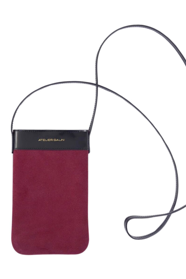 Atelier Galin | Mila Phone Bag - Deep Red