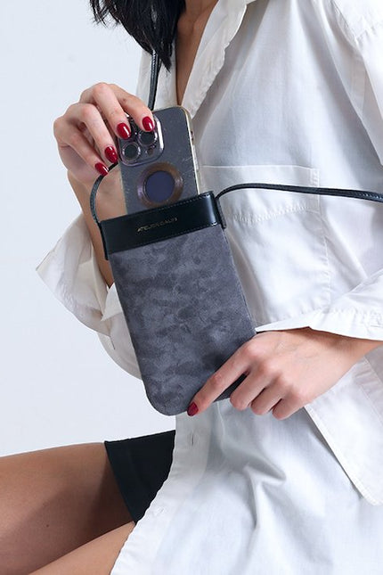 Atelier Galin | Mila Phone Bag - Gris