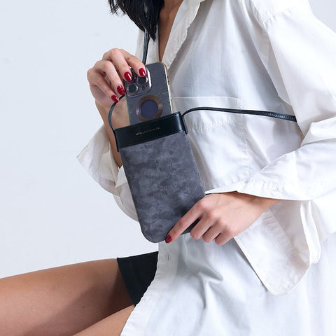 Atelier Galin | Mila Phone Bag - Gris