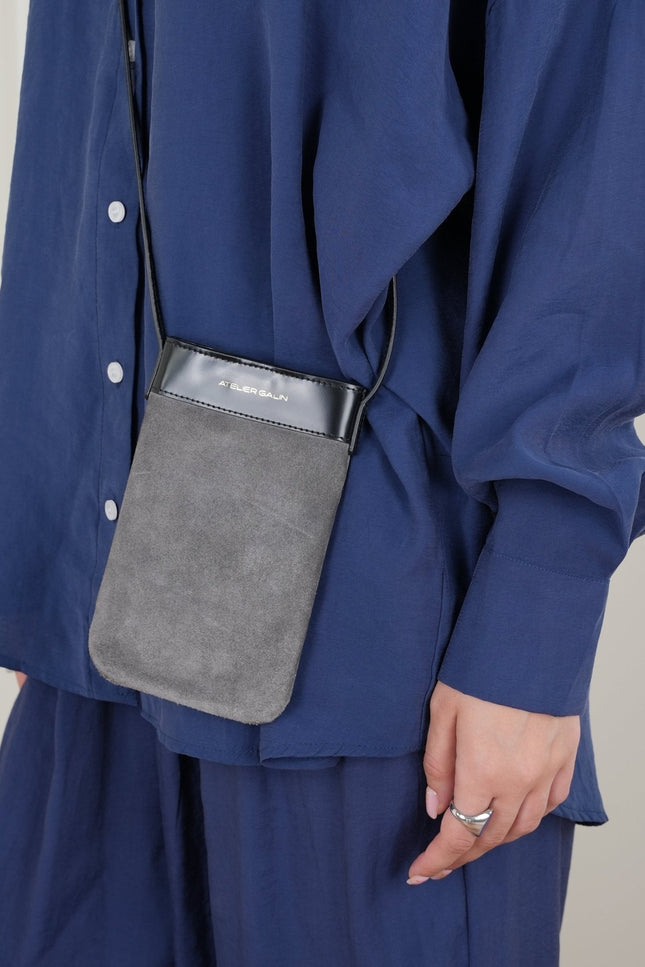 Atelier Galin | Mila Phone Bag - Gris