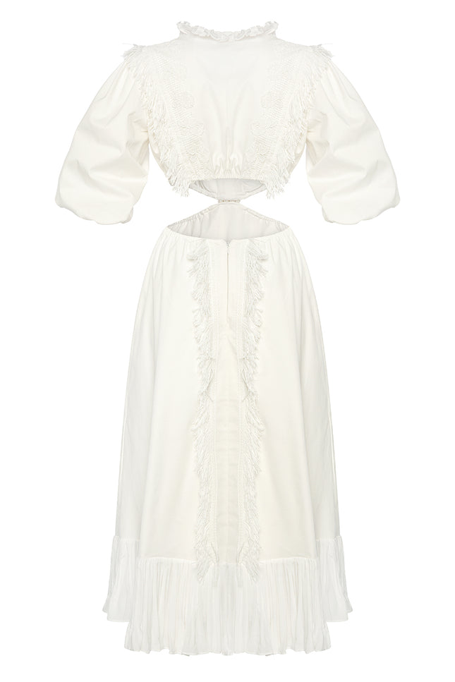 Petra Petrova | Side Cut Out A-line Cotton Dress Monica