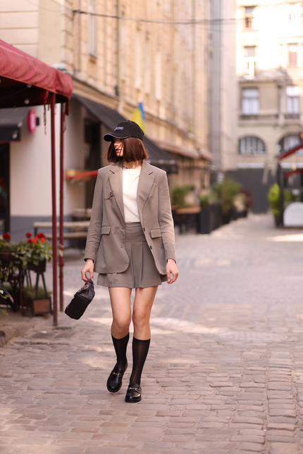 BÚDZIKO | MONICA PLEATED MINI SKORT
