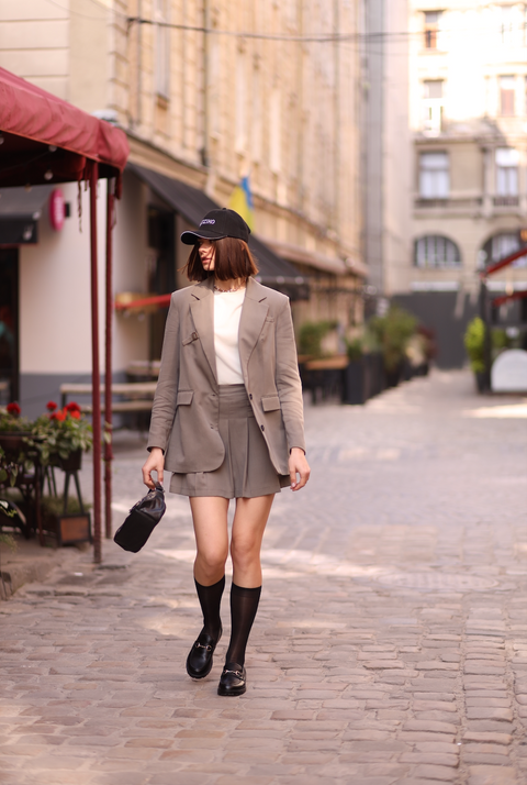 BÚDZIKO | MONICA PLEATED MINI SKORT