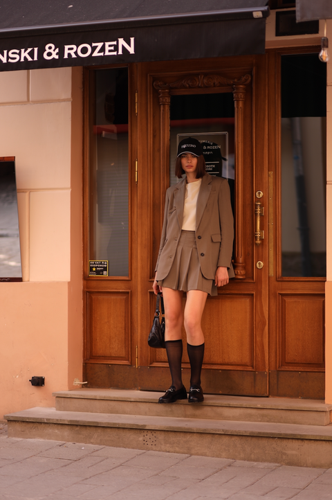 BÚDZIKO | MONICA PLEATED MINI SKORT