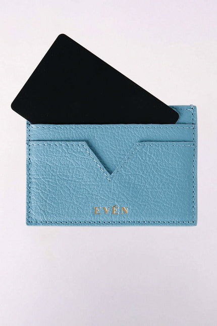 EVÉN I MUZI Cardholder - Light Blue