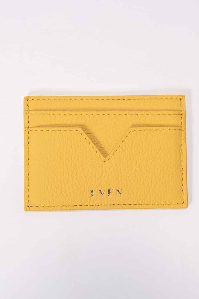 EVÉN I MUZI Cardholder - Yellow
