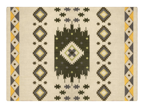 Alpaca Loca | Plaid Native Moss Green