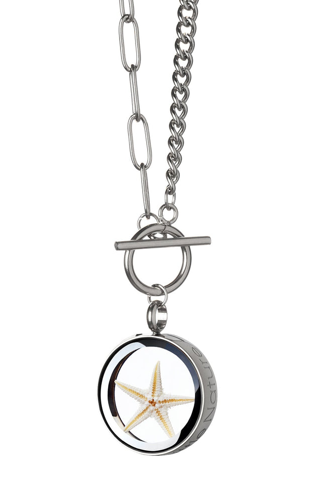 My Little Nature I Natural Starfish Jewelry With Toggle Clasp Nature-Inspired Necklace