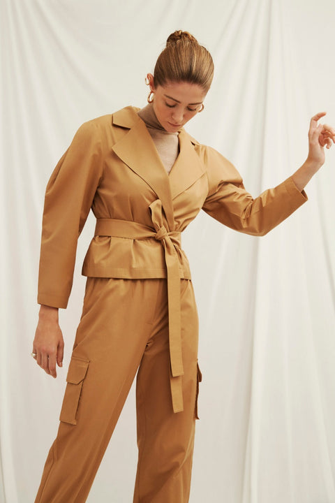 Nazli Ceren | Kai Jacket camel