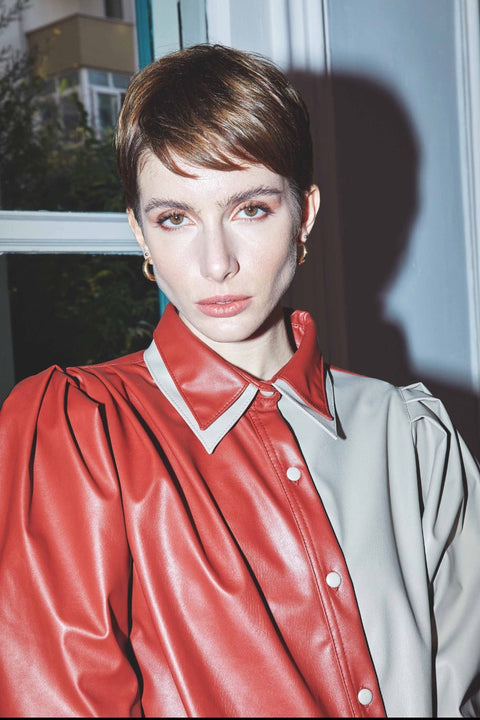 Nazli Ceren | Asymetryczna koszula Mara