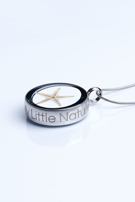 My Little Nature I Statement Necklace With Natural Starfish