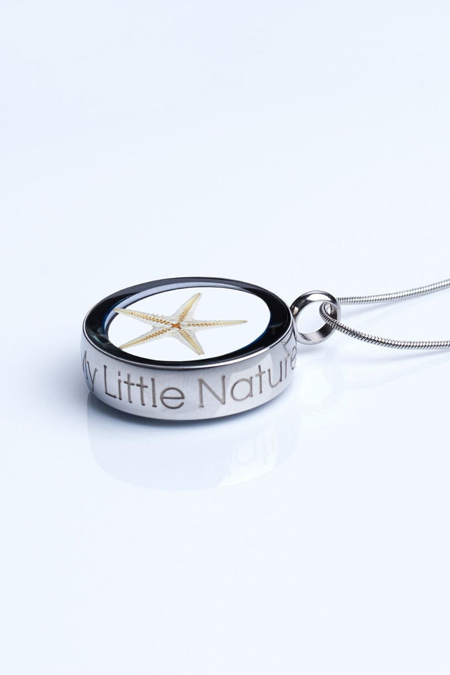 My Little Nature I Statement Necklace With Natural Starfish