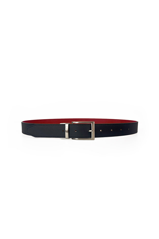 Canussa | Reverse reversible belt – Black/Red