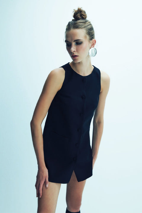 Nazli Ceren | Sukienka mini Odette czarna