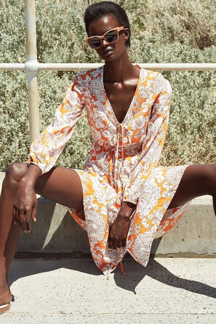 State Of Georgia I PARACHUTE DRESS - Wallpaper Floral OJ