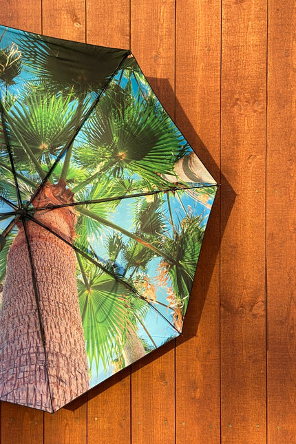 Paradise Umbrella – Tropical, Windproof & UPF50+ Protection.