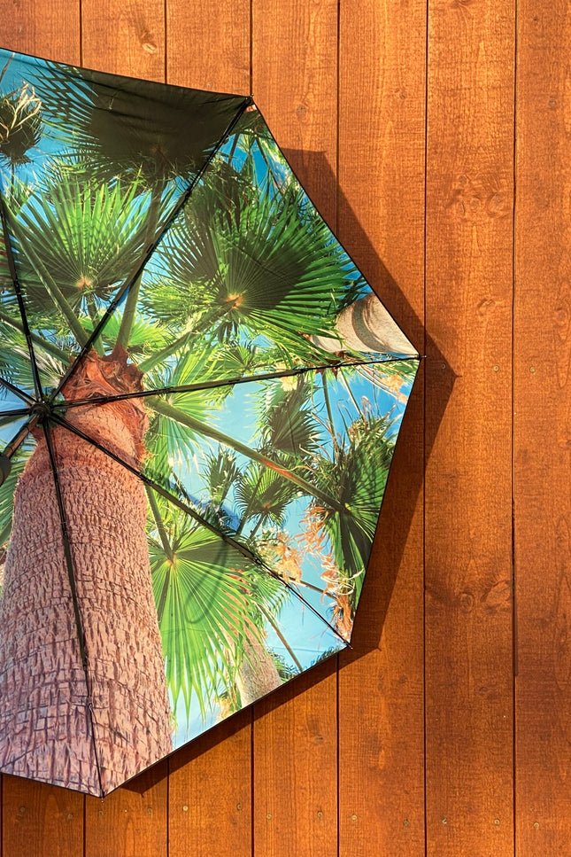 Paradise Umbrella – Tropical, Windproof & UPF50+ Protection.