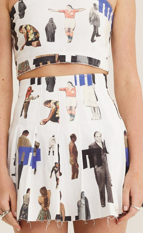 MySimplicated | People Mini Skirt and Top