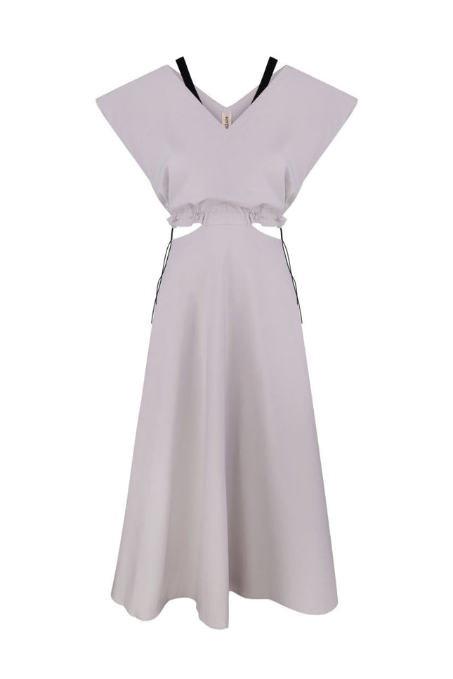 Selera | Grey Cotton Dress