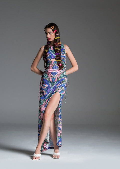 Psychedelic Overdose | Psychodelic Maxi dress