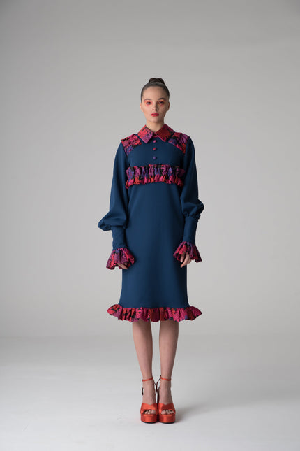 Psychedelic Overdose | Psychedelic Midi Dress