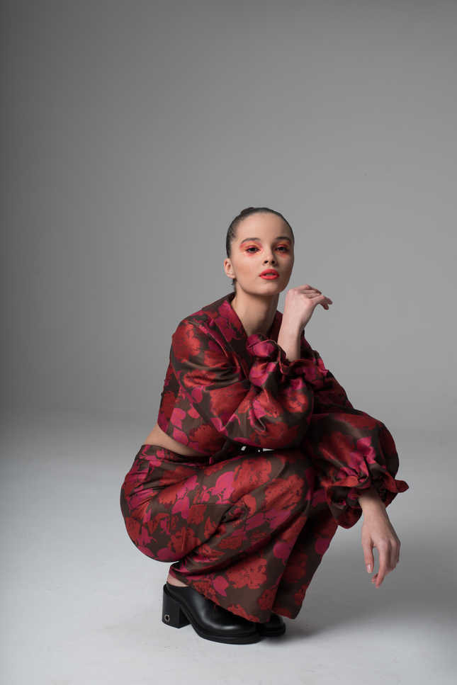 Psychedelic Overdose | Flower Wide Leg Trousers