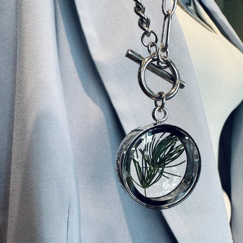 My Little Nature I Pine Needles Necklace – Handmade Ethical Jewelry Inspired by Nature's Eternal Youth