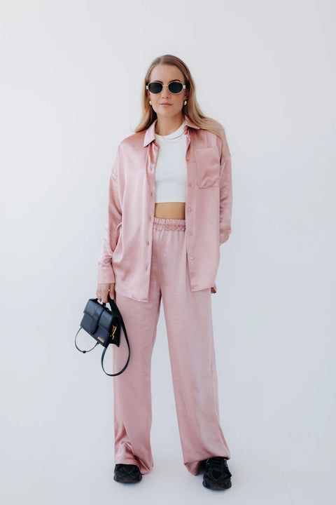 Etanna I Satin Street - Shirt Peach