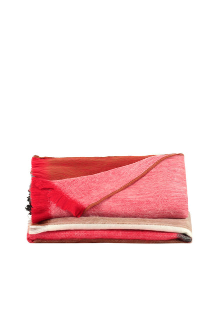Alpaca Loca | Plaid Blocked Red, Black and Naturals