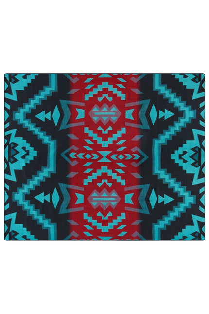 Alpaca Loca | Plaid Native The Geometric Blue