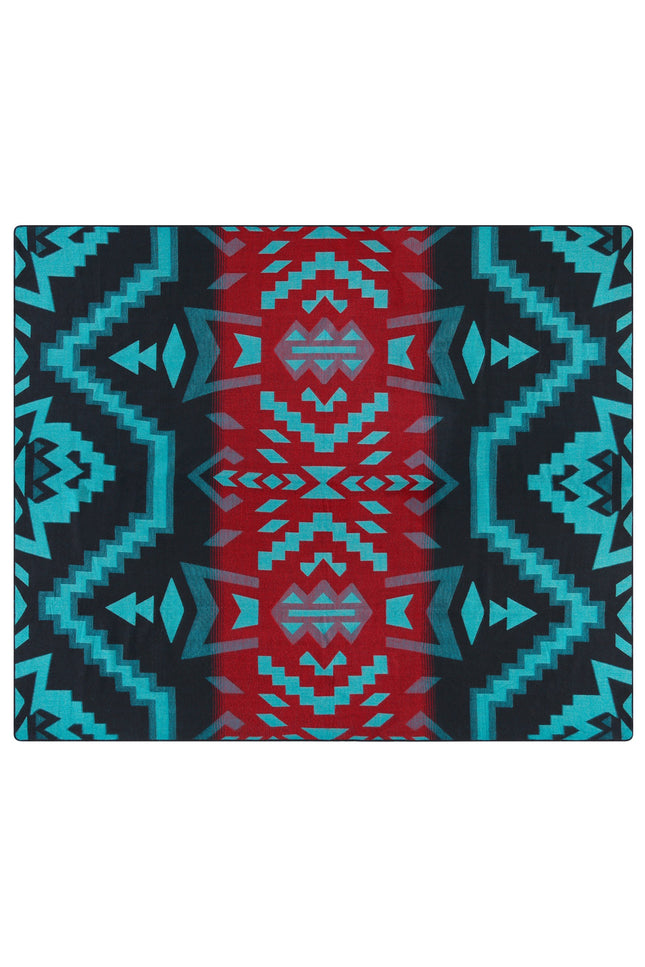 Alpaca Loca | Plaid Native The Geometric Blue