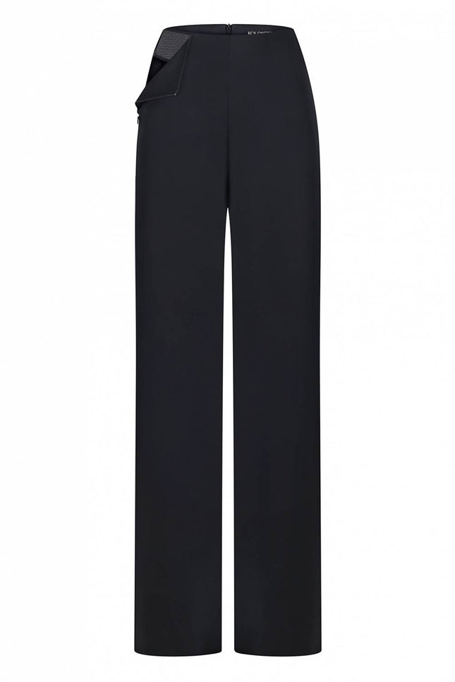 Kolosova | Pants with imitation lingerie