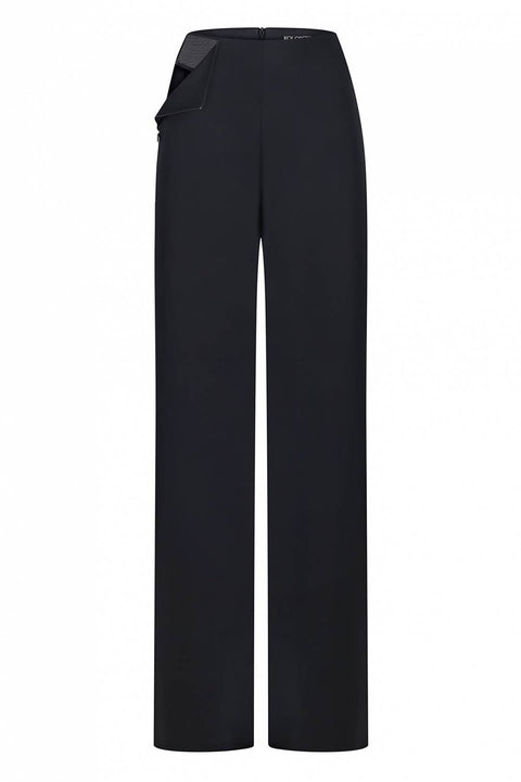 Kolosova | Pants with imitation lingerie