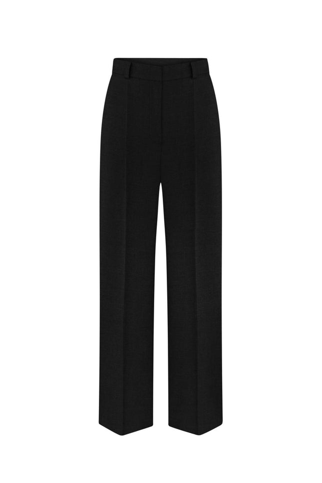 Kolosova | STRAIGHT BLACK TROUSERS