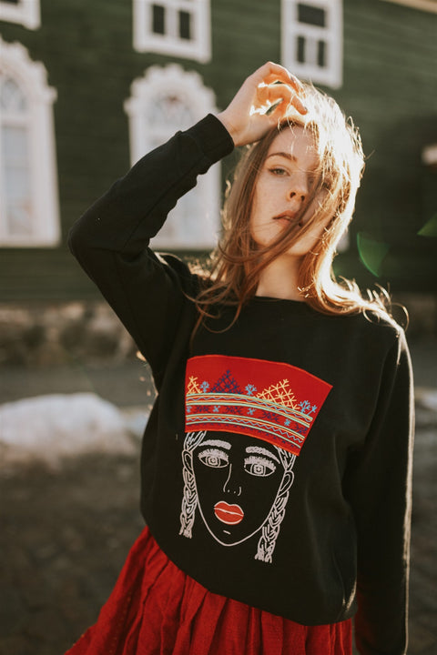 RADADA | Bluza z kapturem Korona Lielvārde