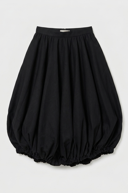 Black Midi Skirt