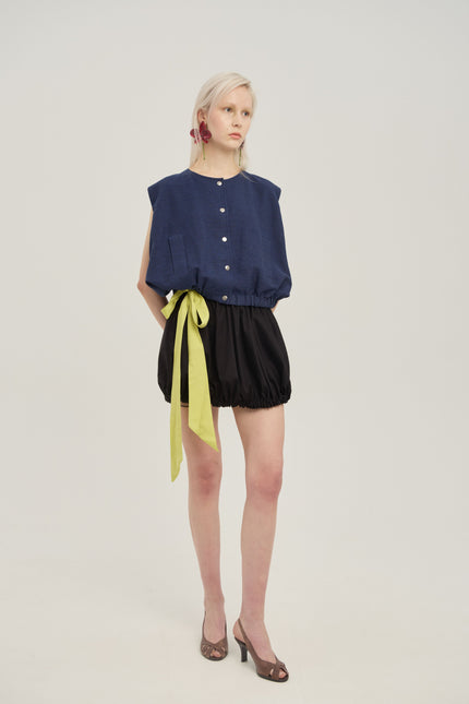 Oversized Cotton Vest