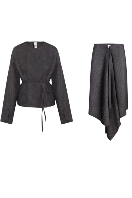 Selera | Perforated Wool Suit