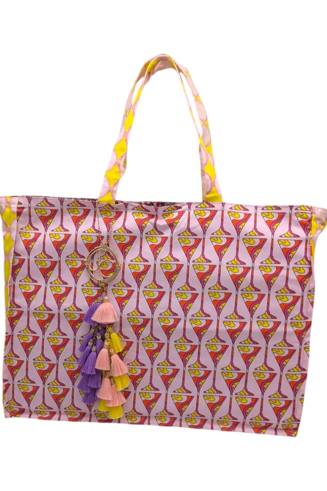 Julia Clancey I Martini Reversible Tote Bag
