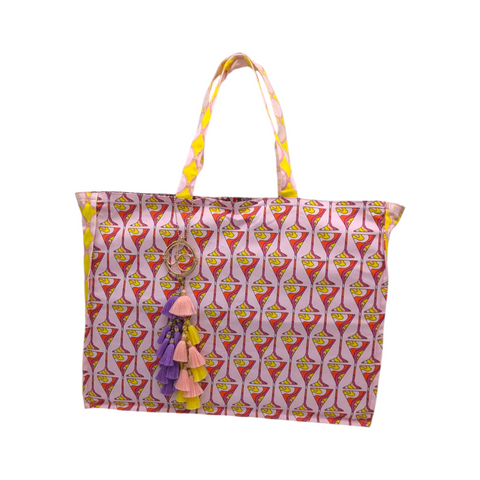 Julia Clancey I Martini podwójna Tote torba