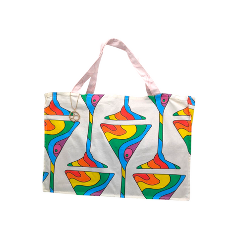 Julia Clancey I Martini Rainbow Tote Bags