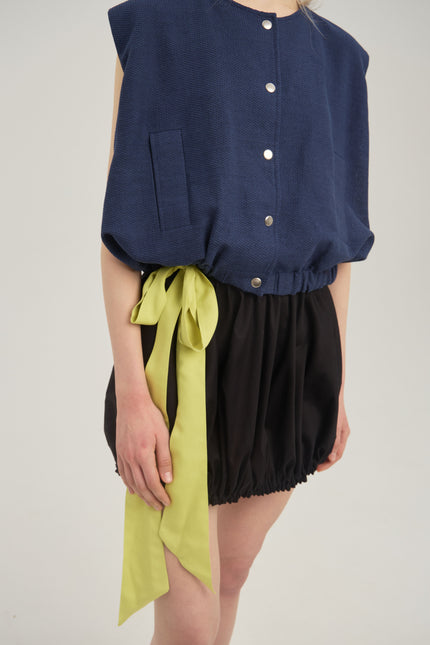 Oversized Cotton Vest