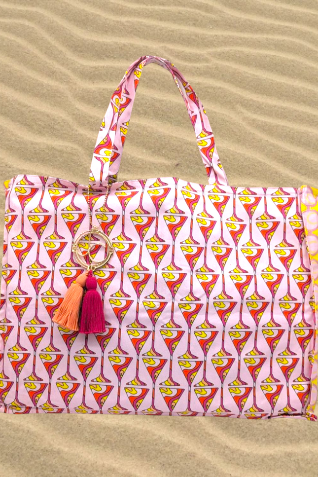 Julia Clancey I Martini Reversible Tote Bag