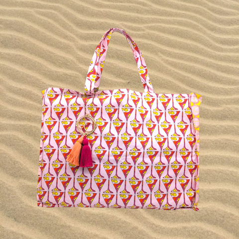 Julia Clancey I Martini podwójna Tote torba