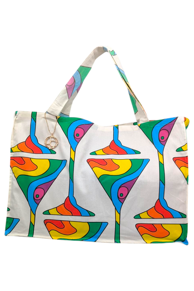 Julia Clancey I Martini Rainbow Tote Bags