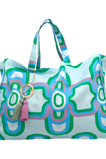 Julia Clancey I Olympia Aqua Torba Tote